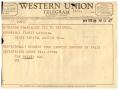 Letter: [Telegram from The Mackey Company, February 25, 1959]