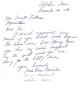 Letter: [Letter from Mrs. Vence Wallis to Truett Latimer, November 26, 1961]