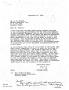 Letter: [Letter from Richard Craig to W. N. Tindell, September 12, 1960]