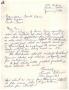Primary view of [Letter from Mrs. James N. Robinson to Truett Latimer, January 17, 1961]