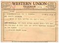 Letter: [Telegram from the Abilene Police Association, March 13, 1959]