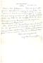 Letter: [Letter from Mrs. Agatha Arrington to Truett Latimer, March 24, 1961]