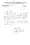 Letter: [Letter from George R. Kloss to Truett Latimer, March 14, 1961]