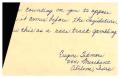Postcard: [Postcard from Eugene Tidmore to Truett Latimer, February 26, 1961]