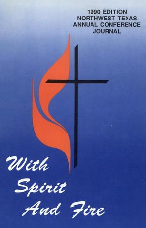 Primary view of object titled 'Journal of the Northwest Texas Annual Conference, the United Methodist Church: 1990'.