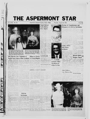 Primary view of object titled 'The Aspermont Star (Aspermont, Tex.), Vol. 67, No. 52, Ed. 1  Thursday, August 26, 1965'.
