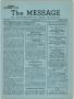Journal/Magazine/Newsletter: The Message, Volume 1, Number 4, December 1946