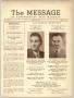 Journal/Magazine/Newsletter: The Message, Volume 1, Number 19, April 1947