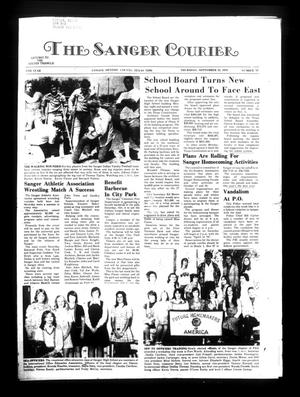 Primary view of object titled 'The Sanger Courier (Sanger, Tex.), Vol. 77, No. 52, Ed. 1 Thursday, September 25, 1975'.