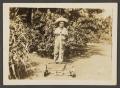 Thumbnail image of item number 1 in: '[Young Bow with Push Mower]'.