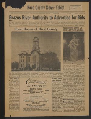 Hood County News-Tablet (Granbury, Tex.), Vol. 79, No. 47, Ed. 1 Thursday, August 11, 1966