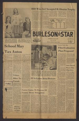 Primary view of object titled 'Burleson Star (Burleson, Tex.), Vol. 11, No. 29, Ed. 1 Thursday, May 13, 1976'.