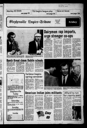 Primary view of object titled 'Stephenville Empire-Tribune (Stephenville, Tex.), Vol. 111, No. 126, Ed. 1 Friday, January 11, 1980'.