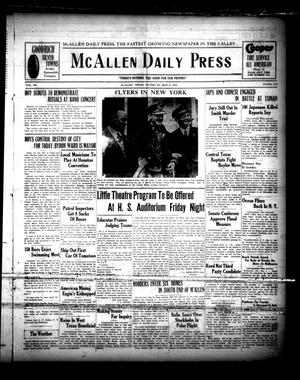 Primary view of object titled 'McAllen Daily Press (McAllen, Tex.), Vol. 7, No. 116, Ed. 1 Thursday, May 3, 1928'.