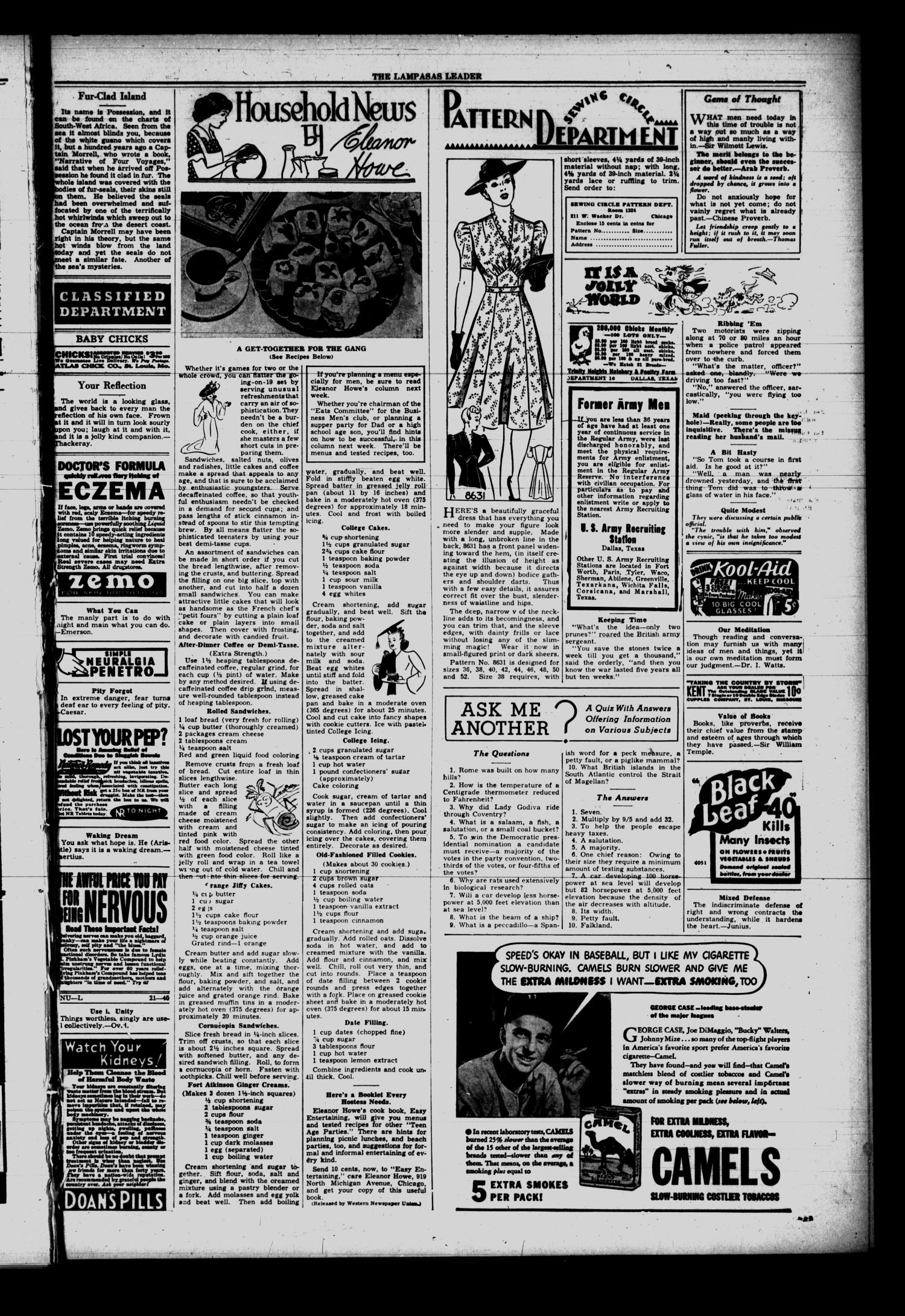 The Lampasas Daily Leader (Lampasas, Tex.), Vol. 37, No. 71, Ed. 1 Tuesday, May 28, 1940
                                                
                                                    [Sequence #]: 3 of 4
                                                