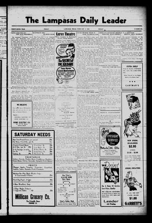 The Lampasas Daily Leader (Lampasas, Tex.), Vol. 36, No. 284, Ed. 1 Friday, February 2, 1940
