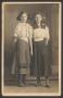 Thumbnail image of item number 1 in: '[Postcard of May Young & Lelia Hendrix]'.