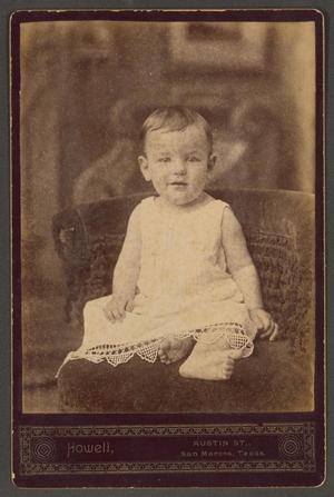 Primary view of object titled '[Portrait of an Unknown Baby #3]'.