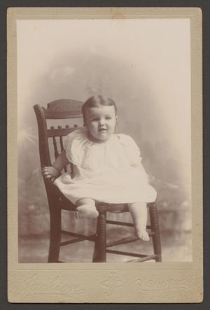 Primary view of object titled '[Photograph of a Young Roberta Stovall]'.