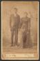 Photograph: [Photograph of an Unknown Couple in Dark Clothing]
