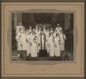 Photograph: [Photograph of a Priest & Confirmation Class from Grace Lutheran Chur…