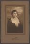 Photograph: [Photograph of an Unknown Woman Wearing Pearl Necklace]