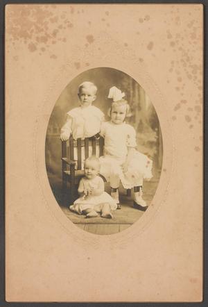 Primary view of object titled '[Photograph of the Carter Siblings]'.