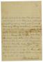 Thumbnail image of item number 4 in: '[Letter from Emma Davis to John C. Brewer, September 1, 1879]'.
