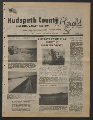 Primary view of Hudspeth County Herald and Dell Valley Review (Dell City, Tex.), Vol. 28, No. 20, Ed. 1 Friday, January 4, 1985