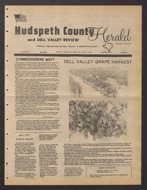 Primary view of object titled 'Hudspeth County Herald and Dell Valley Review (Dell City, Tex.), Vol. 28, No. 52, Ed. 1 Friday, August 23, 1985'.