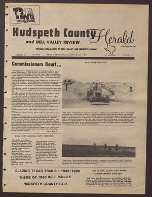 Primary view of object titled 'Hudspeth County Herald and Dell Valley Review (Dell City, Tex.), Vol. 29, No. 40, Ed. 1 Friday, May 30, 1986'.