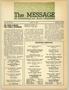 Journal/Magazine/Newsletter: The Message, Volume 3, Number 22, March 1949