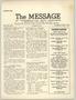 Journal/Magazine/Newsletter: The Message, Volume 8, Number 8, April 1954
