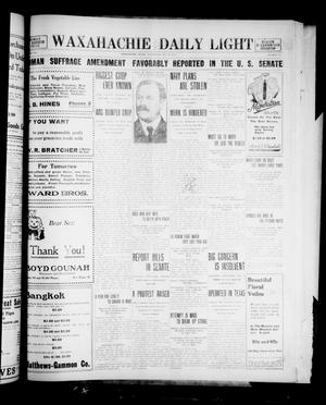 Primary view of object titled 'Waxahachie Daily Light (Waxahachie, Tex.), Vol. 21, No. 40, Ed. 1 Wednesday, May 14, 1913'.