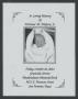 Pamphlet: [Funeral Program for DeVante' M. Wolford, Jr., Friday, October 26, 20…