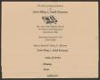 Pamphlet: [Funeral Program for Sister Mary L. Smith Donovan, January 20, 1993]
