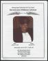 Pamphlet: [Funeral Program for Beverly Jean Williams Coleman, June 21, 2017]