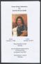 Pamphlet: [Funeral Program for Dorothy Renee Griffin, November 16, 2012]