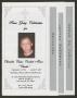 Pamphlet: [Funeral Program for Charlotte Elaine Crockett Minor, May 6, 2017]