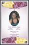 Pamphlet: [Funeral Program for Lealer Yolanda Stevens, May 15, 2015]