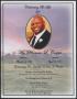 Primary view of [Funeral Program for Norman L. Cooper, May 2, 2015]