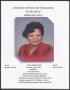Pamphlet: [Funeral Program for Adelle Huey Perry, April 1, 2017]