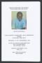 Primary view of [Funeral Program for Lee Roy Hartfield, December 1, 2014]