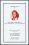Pamphlet: [Funeral Program for Deacon Clarence Eugene Miles, Jr., January 12, 2…