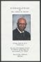 Pamphlet: [Funeral Program for Bro. Julious H. Harrell, July 22, 2011]