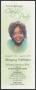 Thumbnail image of item number 1 in: '[Funeral Program for Cheryl Porter, March 21, 2013]'.