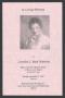 Pamphlet: [Funeral Program for Lorraine C. Byrd Harrison, September 23, 1997]