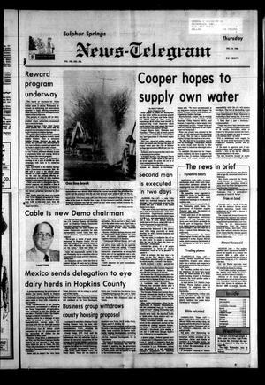 Primary view of object titled 'Sulphur Springs News-Telegram (Sulphur Springs, Tex.), Vol. 105, No. 295, Ed. 1 Thursday, December 15, 1983'.