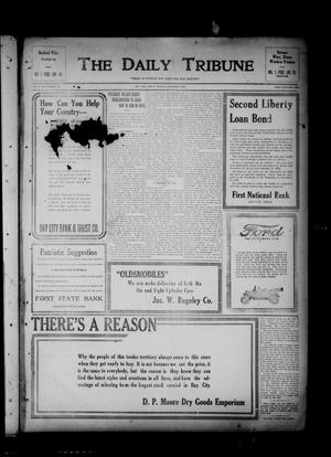 Primary view of object titled 'The Daily Tribune (Bay City, Tex.), Vol. 12, No. 296, Ed. 1 Tuesday, October 9, 1917'.