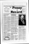 Primary view of The Penny Record (Bridge City, Tex.), Vol. 30, No. 35, Ed. 1 Tuesday, January 10, 1989